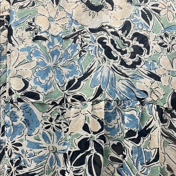 Veronica Beard Maggie Floral Silk Mini Dress Size 0 - Picture 9 of 10